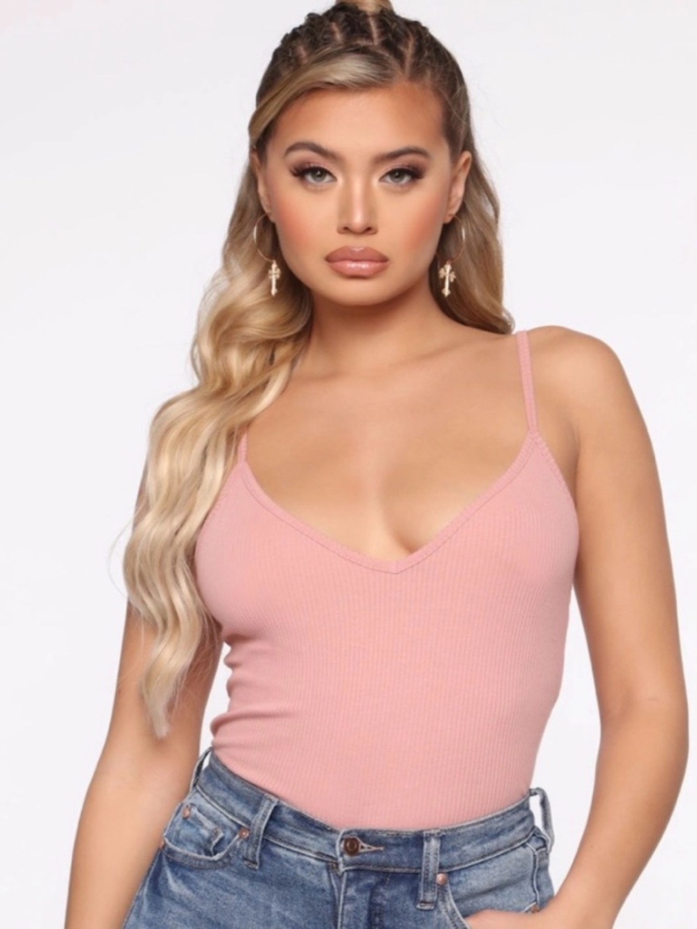 Fashion Nova Gotta Have It Ribbed Cami Mauve
